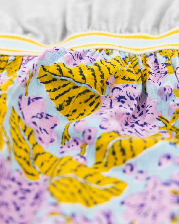 Luna Flower Dress - Multicolour