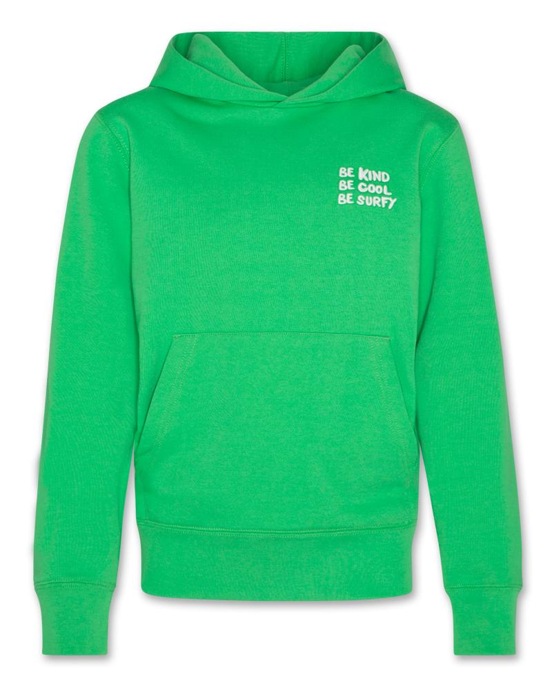 Hudson Hoodie Be Kind - Garden Green