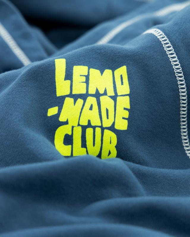 Datch Hoodie Lemonade - Denim Blue