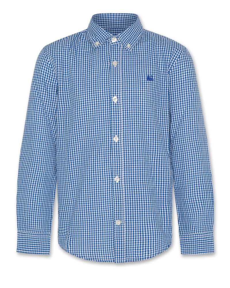 Axel Check Shirt - Bright Blue