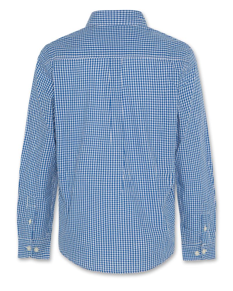 Axel Check Shirt - Bright Blue