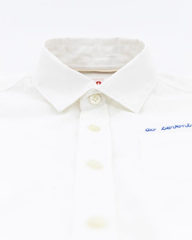 Tim Pocket Shirt - White