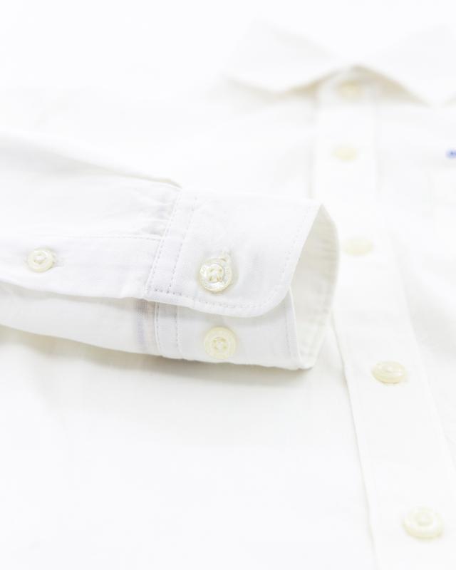 Tim Pocket Shirt - White