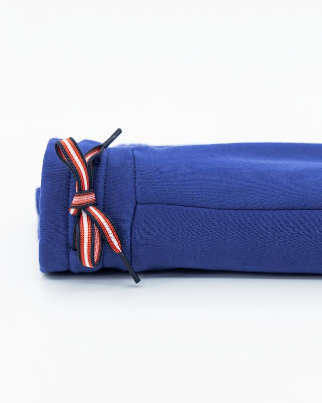 Elliot Sweater Tape Shorts - Bright Blue