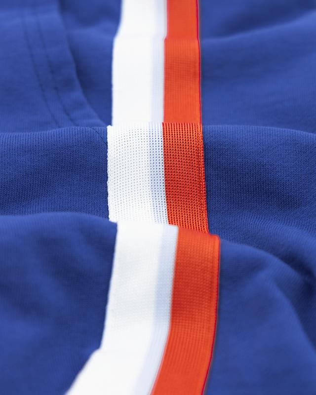 Elliot Sweater Tape Shorts - Bright Blue