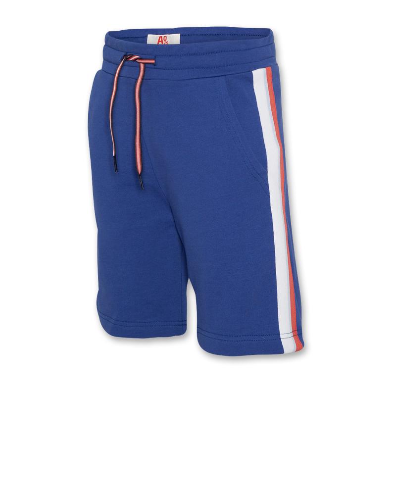 Elliot Sweater Tape Shorts - Bright Blue
