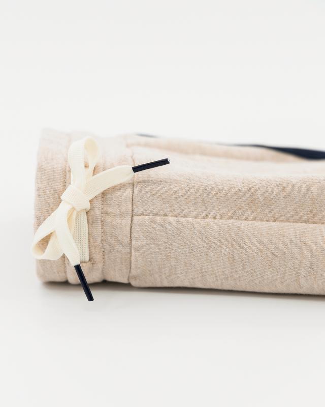 Elliot Sweater Tape Shorts - Oatmeal