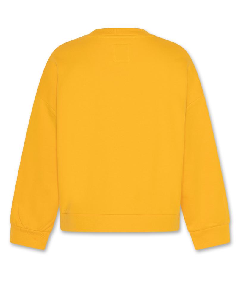 Violeta Sweater Logo - Sun Orange