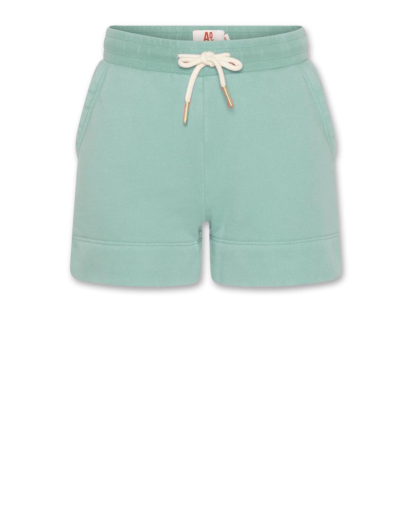 Bruna Shorts Garment Dye - Turqoise