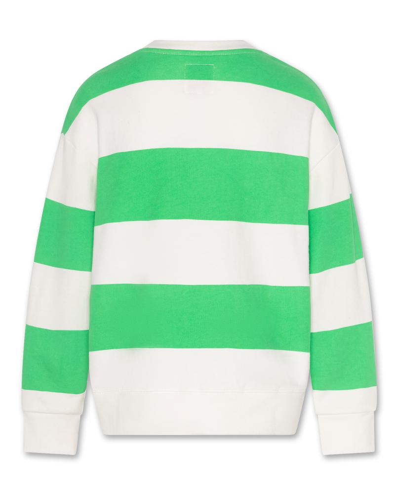 Oscar Sweater Big Stripes - Natural