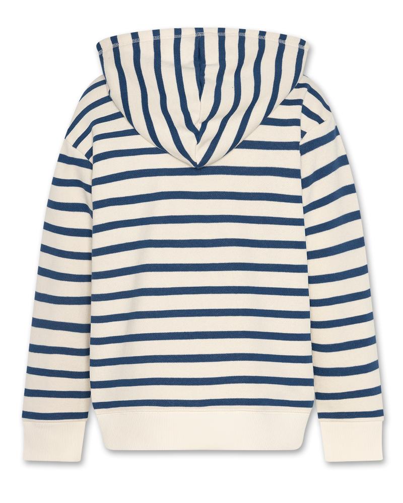Arthur Striped Hoodie - Estate Blue
