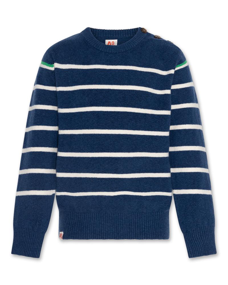 Caleb Stripes - Indigo