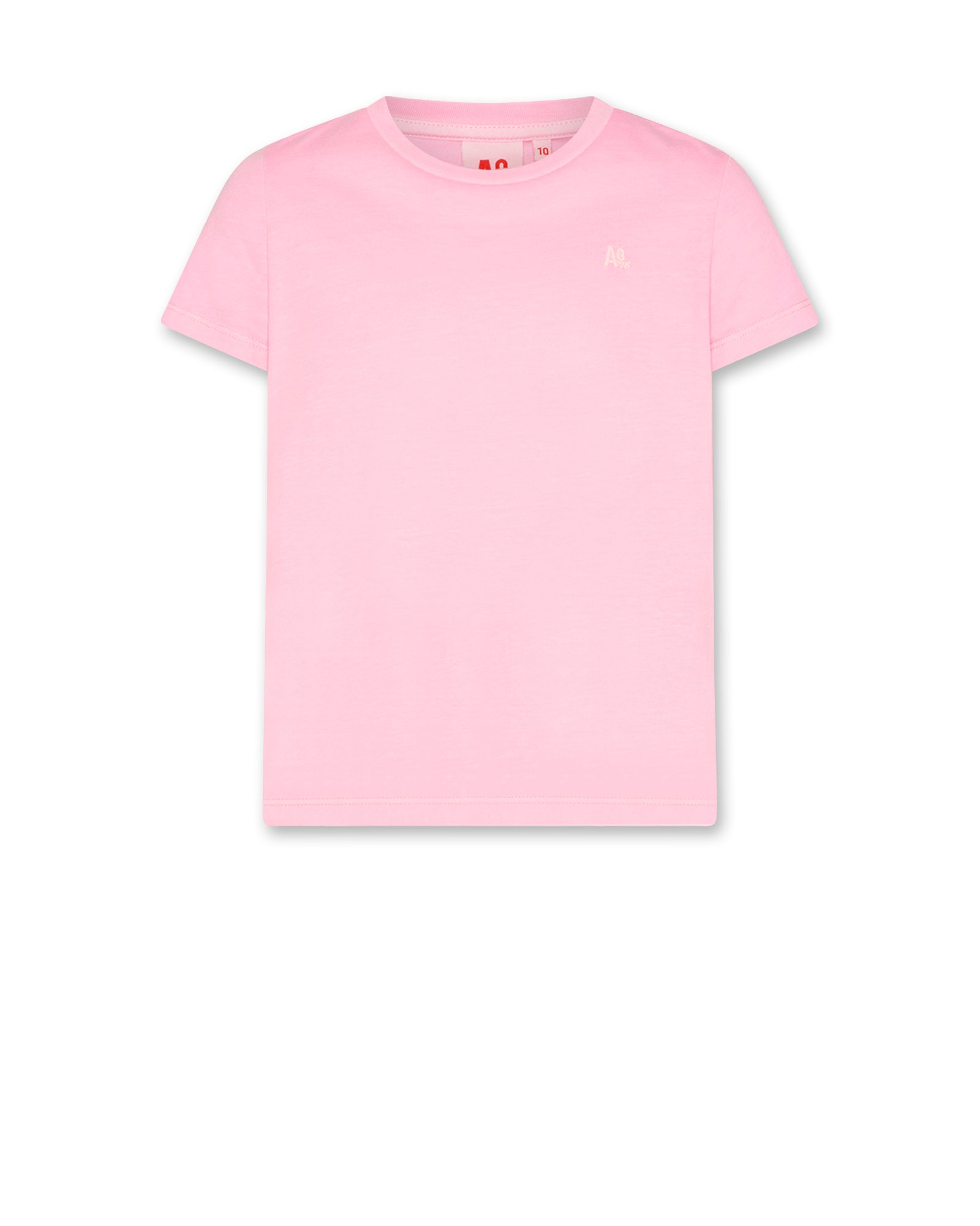 Amina T-Shirt Logo - Fluo Pink
