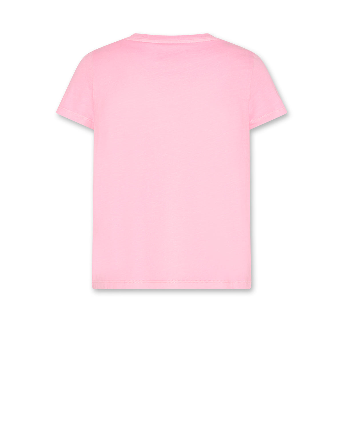 Amina T-Shirt Logo - Fluo Pink
