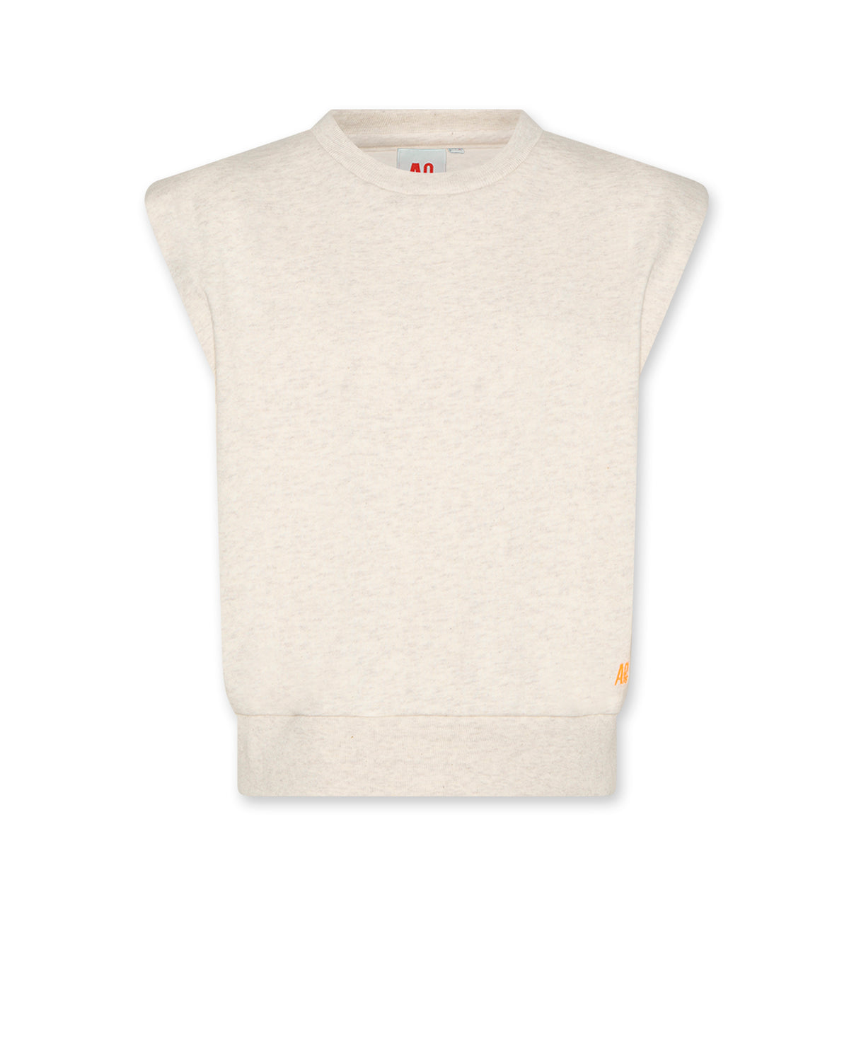 Alaya Sweater Logo - Heather Mastic