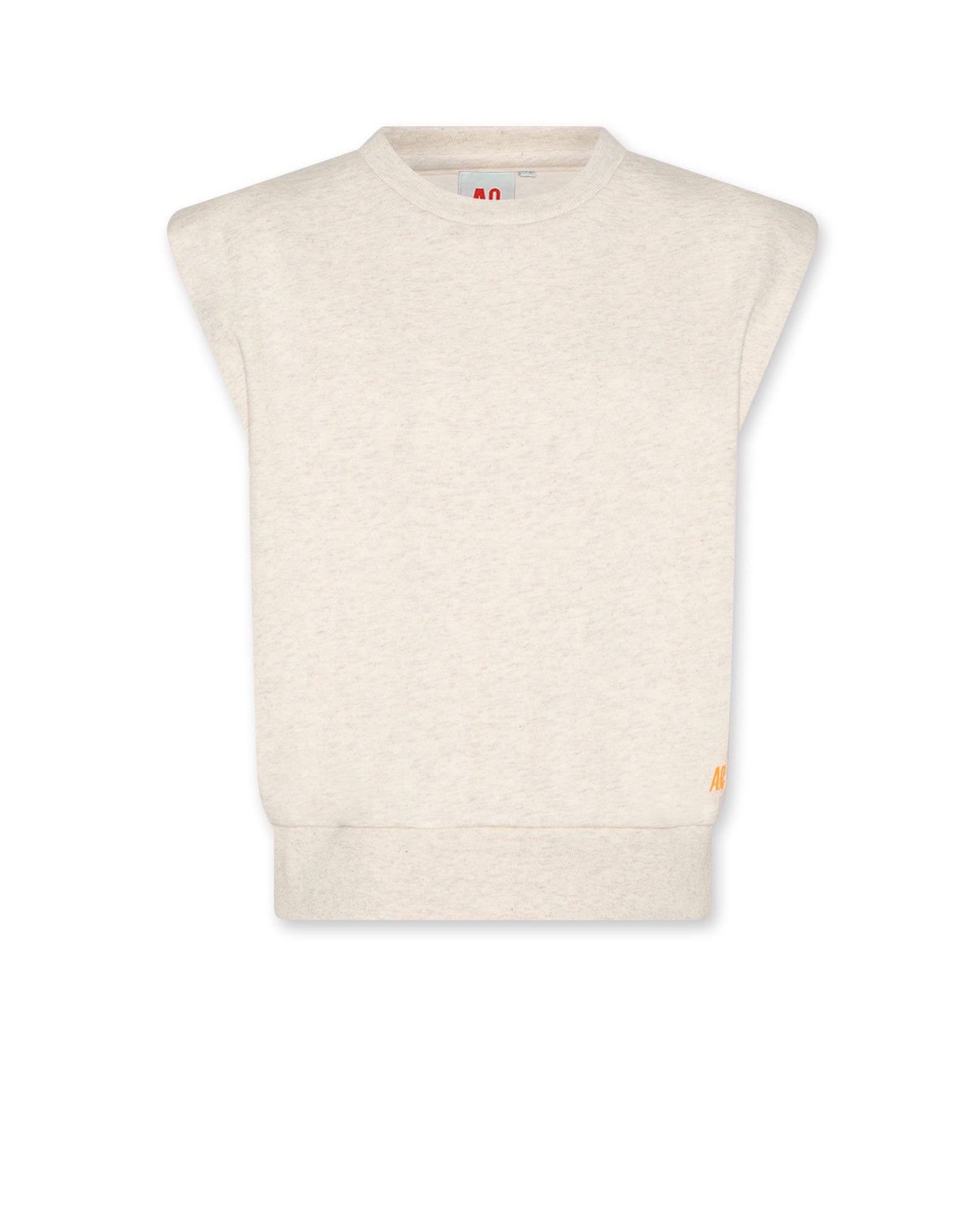 Alaya Sweater Logo - Heather Mastic