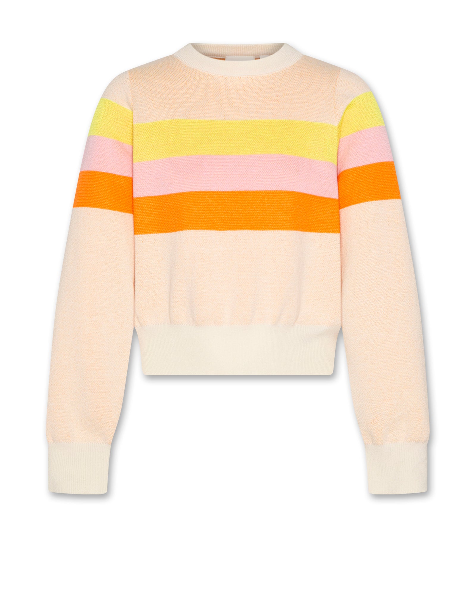 Jess C-Neck Stripe - Multicolour