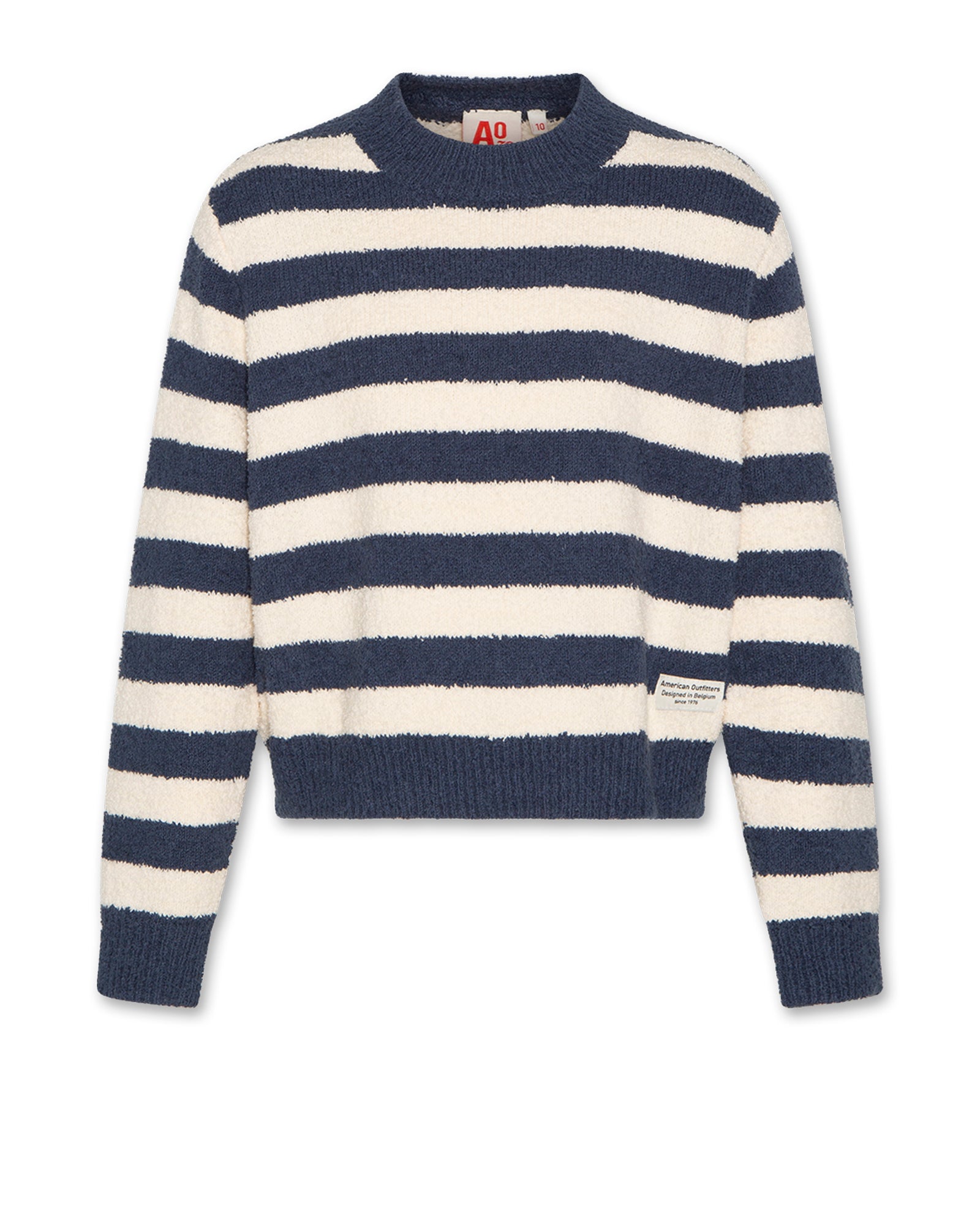 Chock Striped C-Neck - Indigo