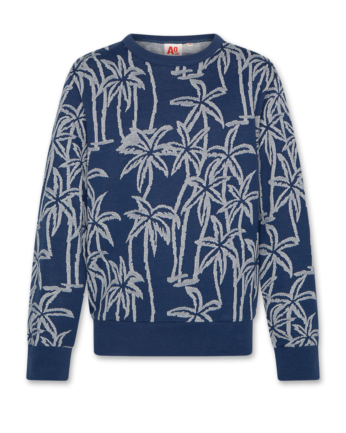 Tom Sweater Palm - Mid Blue