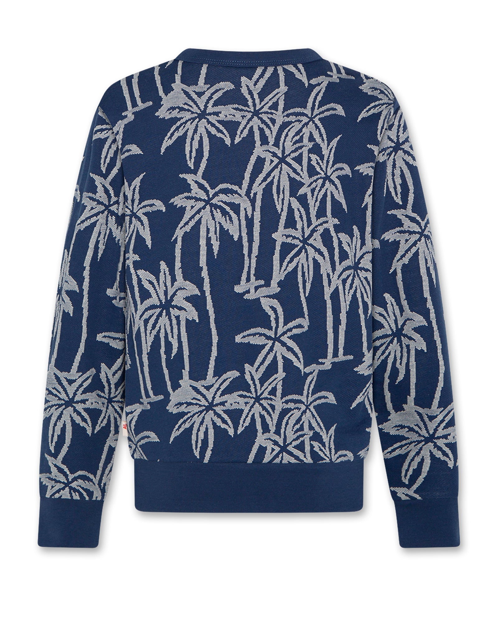 Tom Sweater Palm - Mid Blue