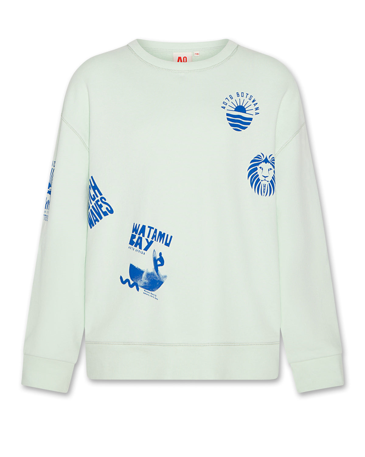 Oscar Sweater Stickers - Light Green