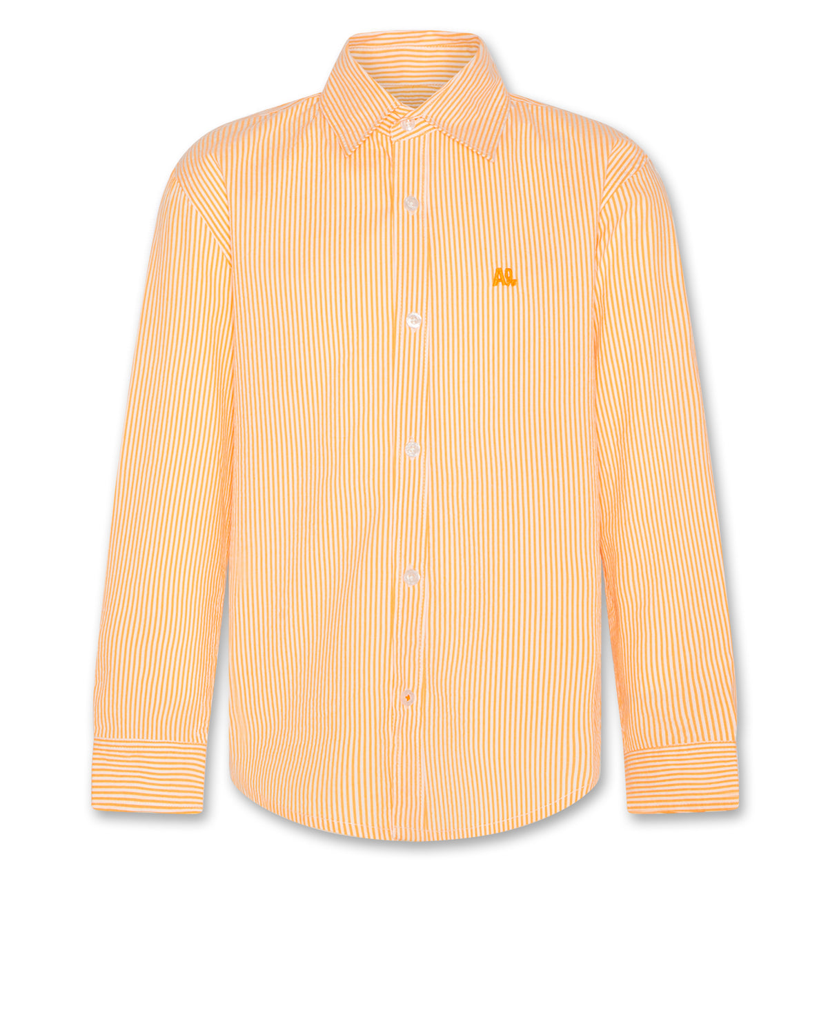 Alan Beck Logo Shirt - Fluo Orange