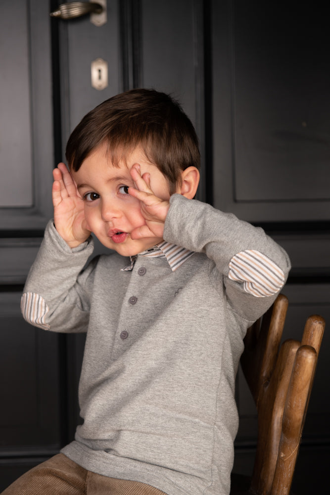 Polo Body Mathieu - Grijs