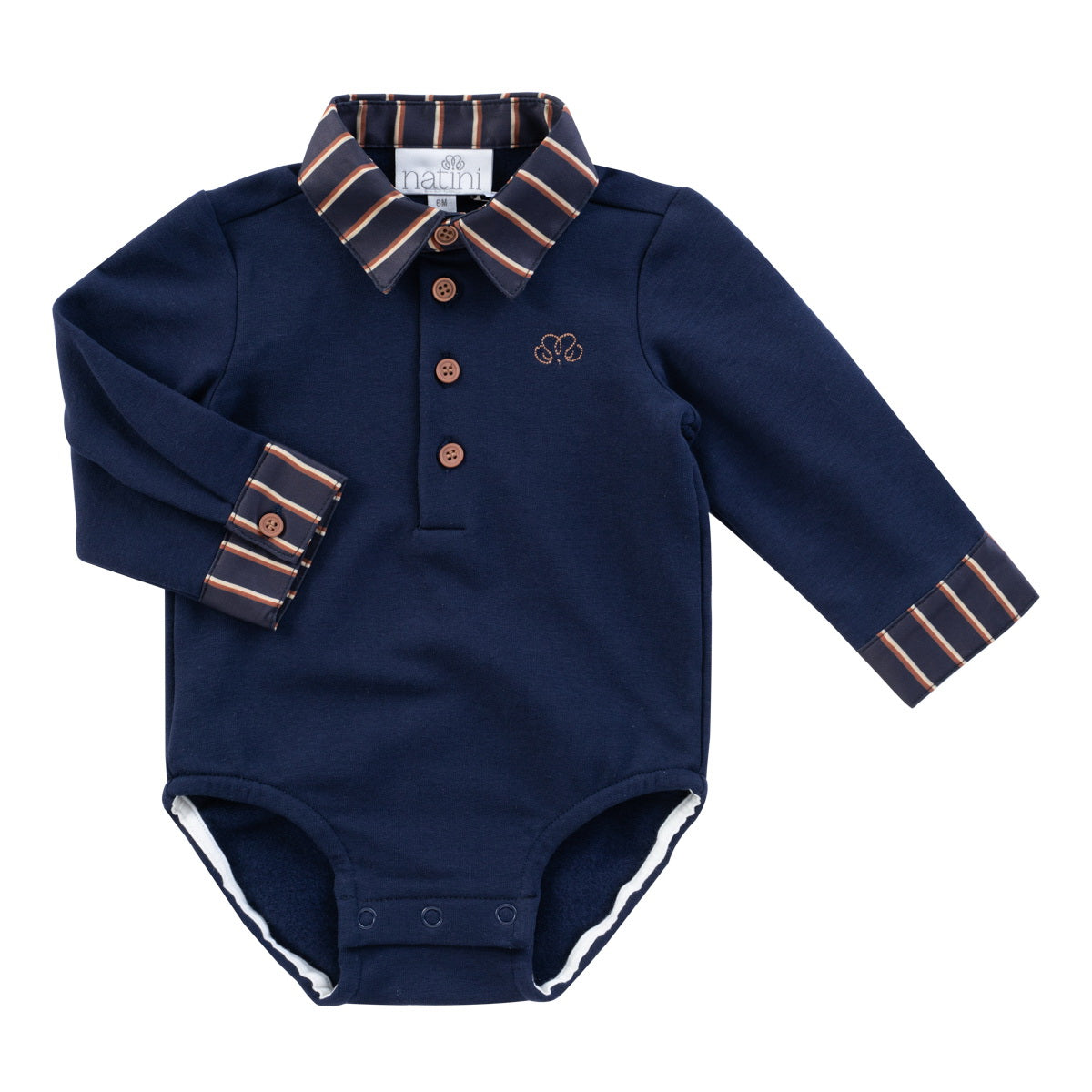 Polo Body Paul Stripes - Donkerblauw