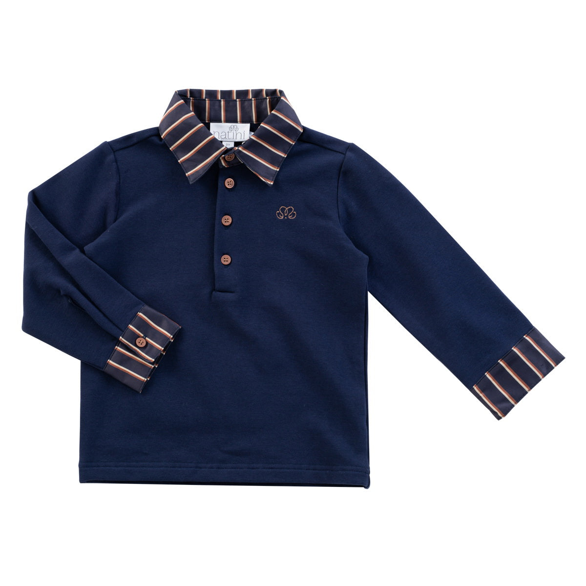 Polo Paul Stripes - Donkerblauw