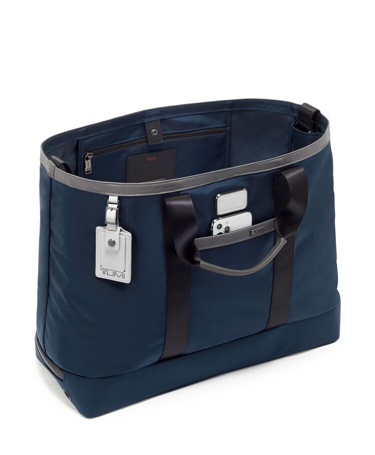 Alpha - Carry All Tote - Navy Grey