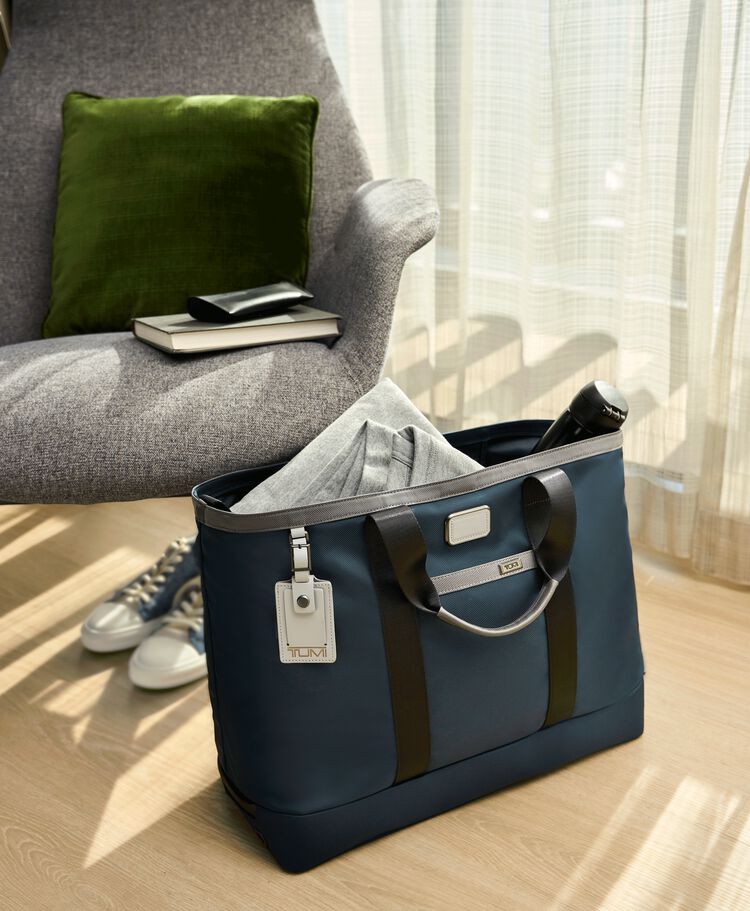 Alpha - Carry All Tote - Navy Grey