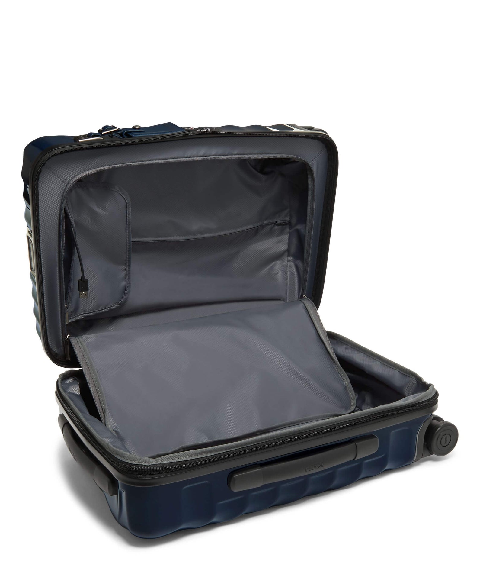 19 Degree - International 4 Wheeled Carry - On - Navy