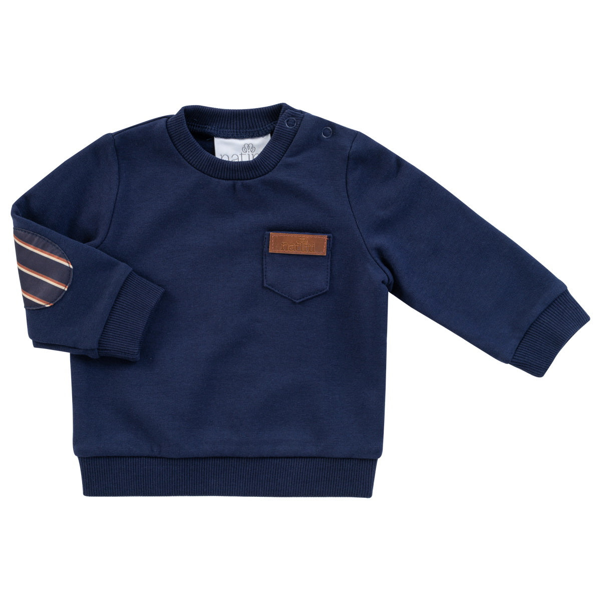 Sweater Stripes - Donkerblauw