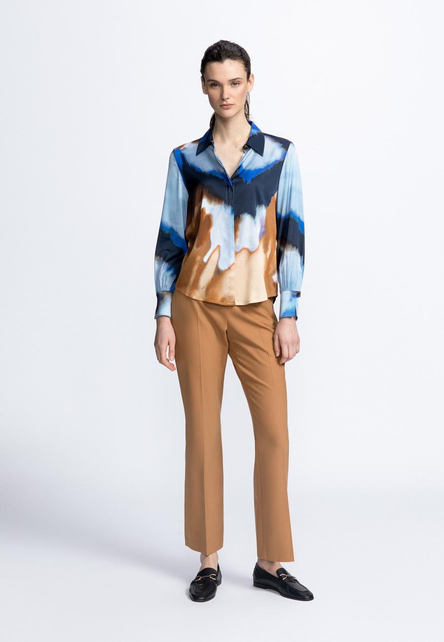 Plackets - Pantalon - Camel - W