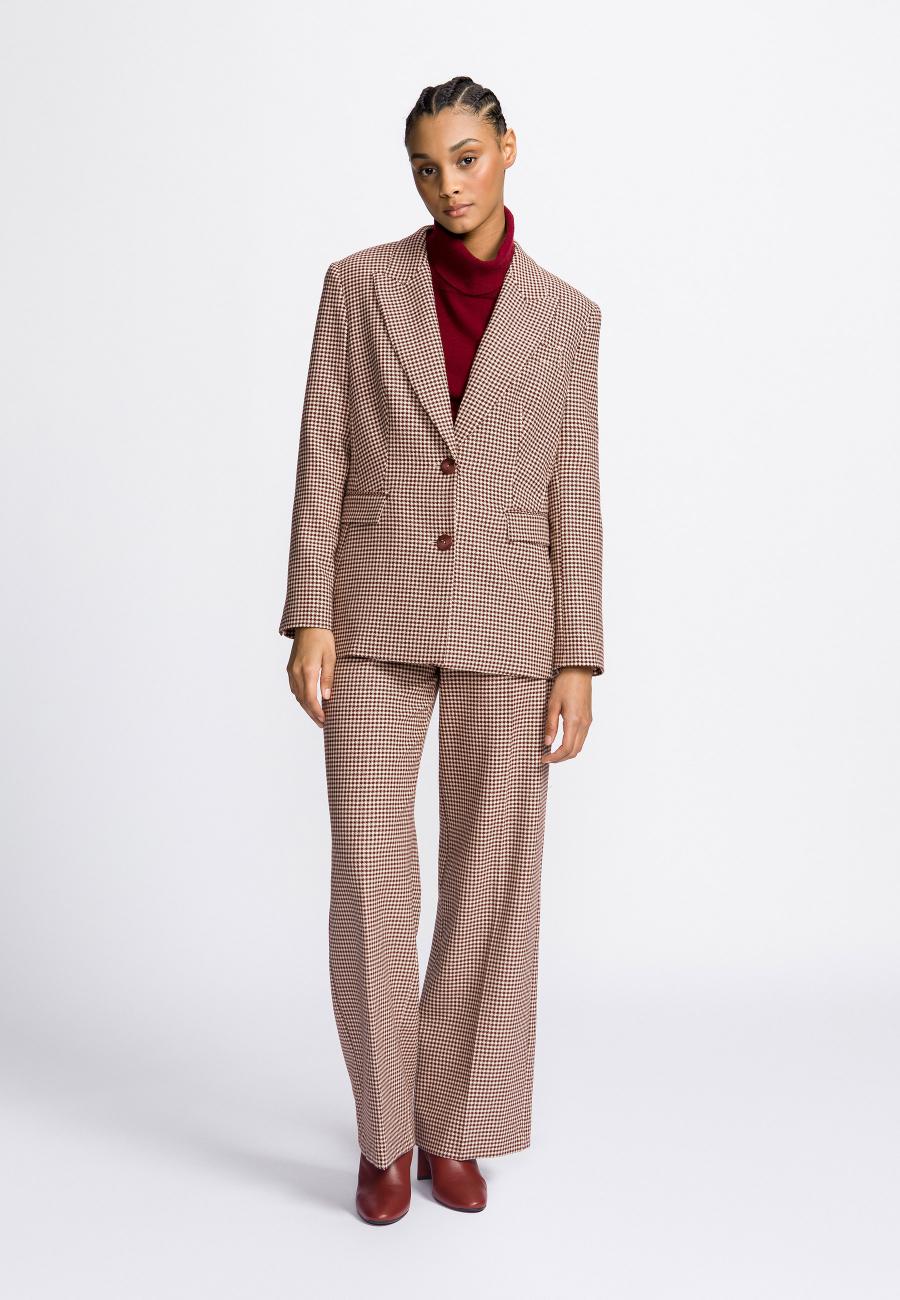 Briget - Blazer - Port Wine - W