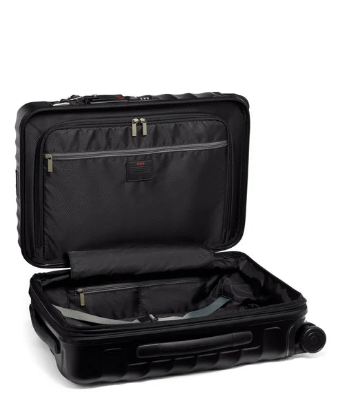 19 Degree - International Expandable 4 Wheeled Carry-On - Texture Black