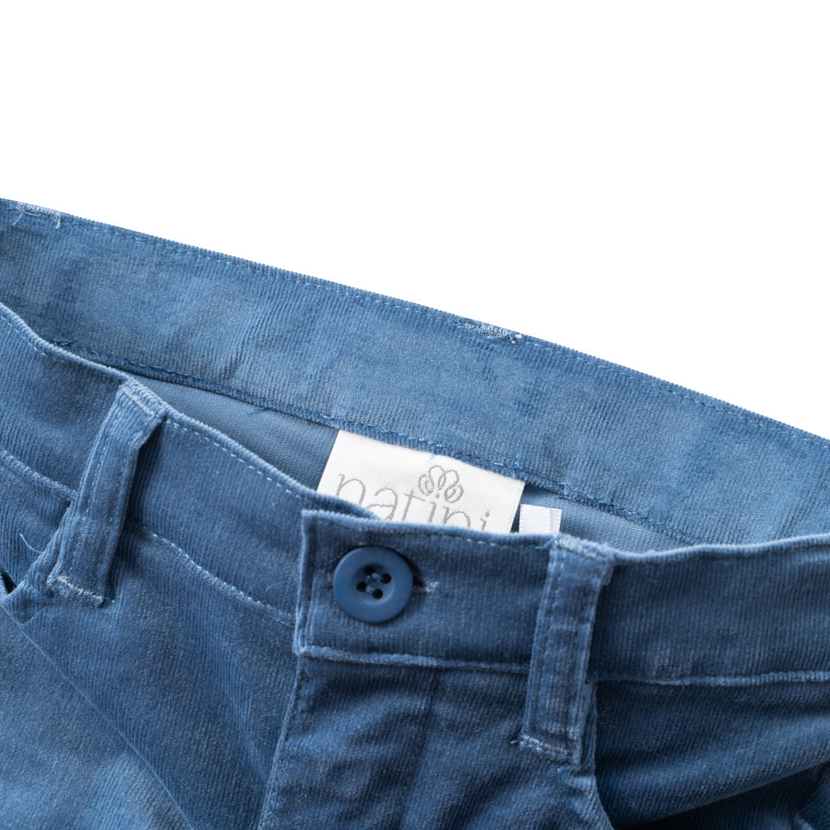 Pants Rib Jeans Blue - Jeans Blauw