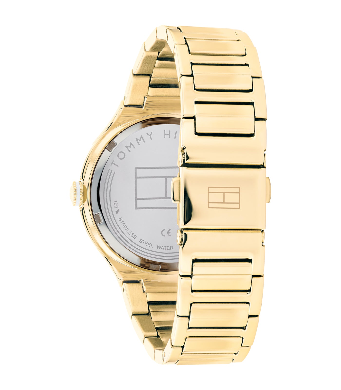 Tommy Hilfiger - Sport - Vrouw - Gouden Armband - Gouden Wijzerplaat - Gouden Kast