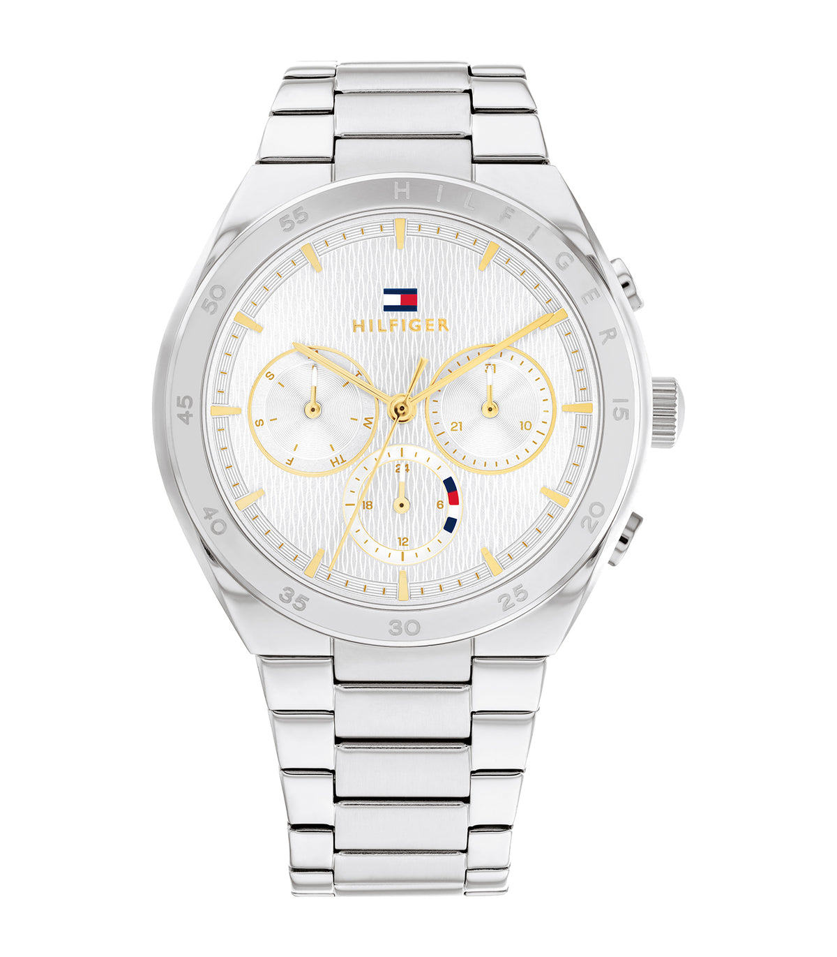 Tommy Hilfiger - Casual - Vrouwen - Armband Staal - Stalen Kast - Zilver Wijzerplaat