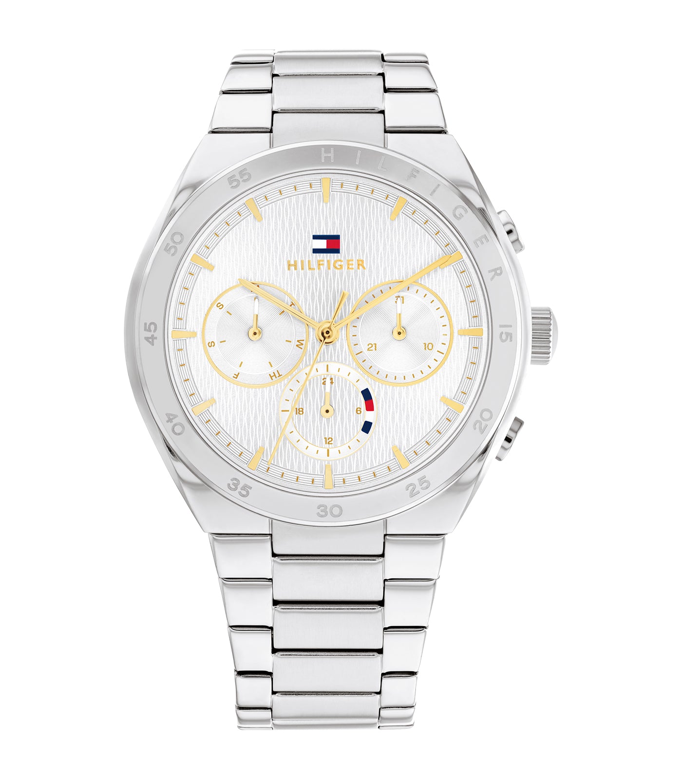 Tommy Hilfiger - Casual - Vrouwen - Armband Staal - Stalen Kast - Zilver Wijzerplaat