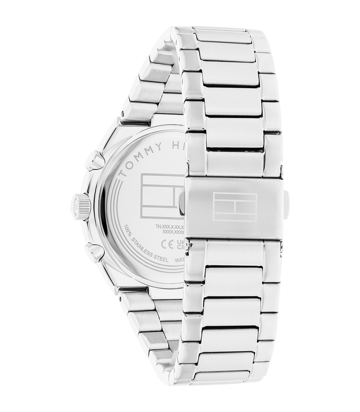 Tommy Hilfiger - Casual - Vrouwen - Armband Staal - Stalen Kast - Zilver Wijzerplaat