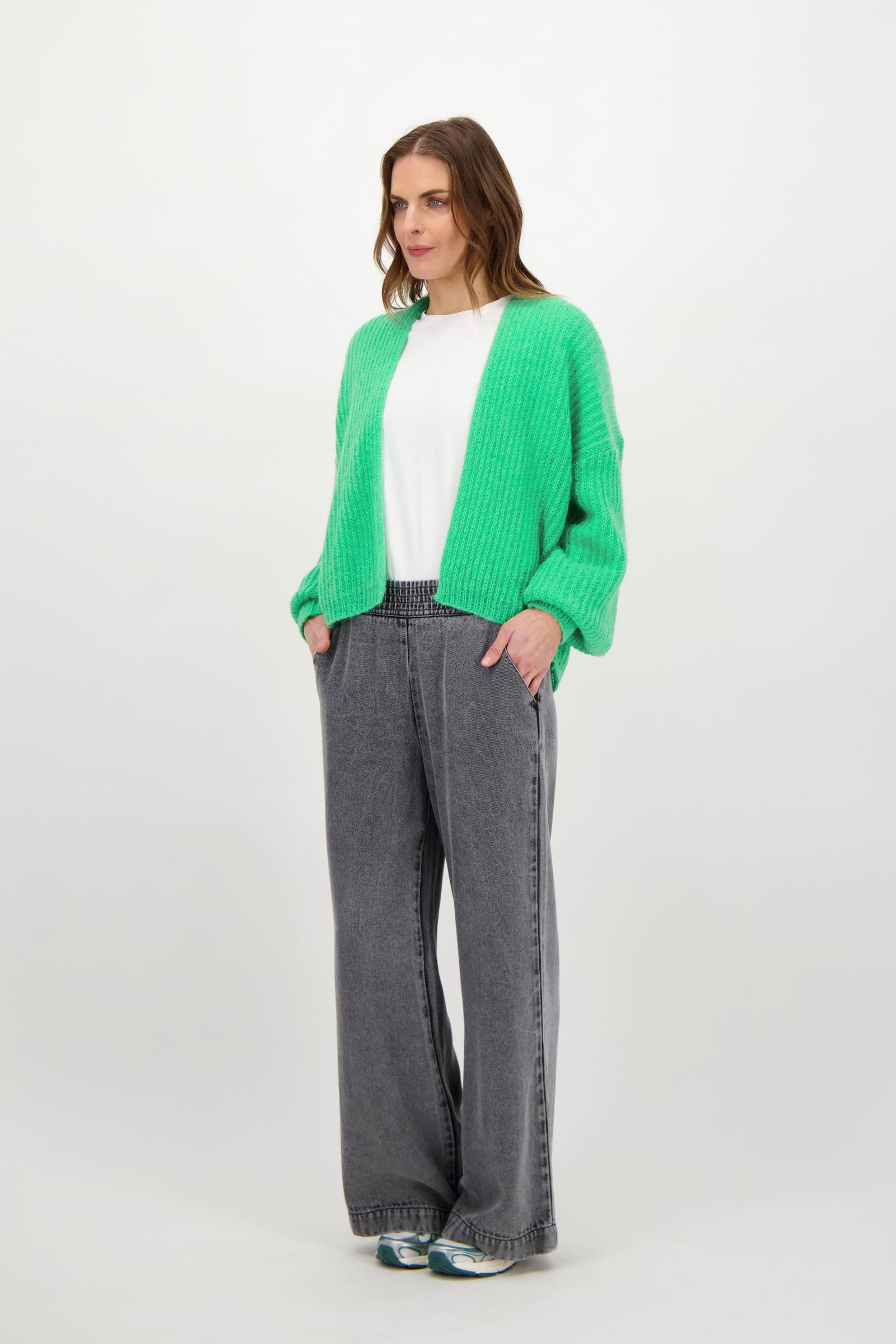 Cardigan - Febe - Mint Leaf