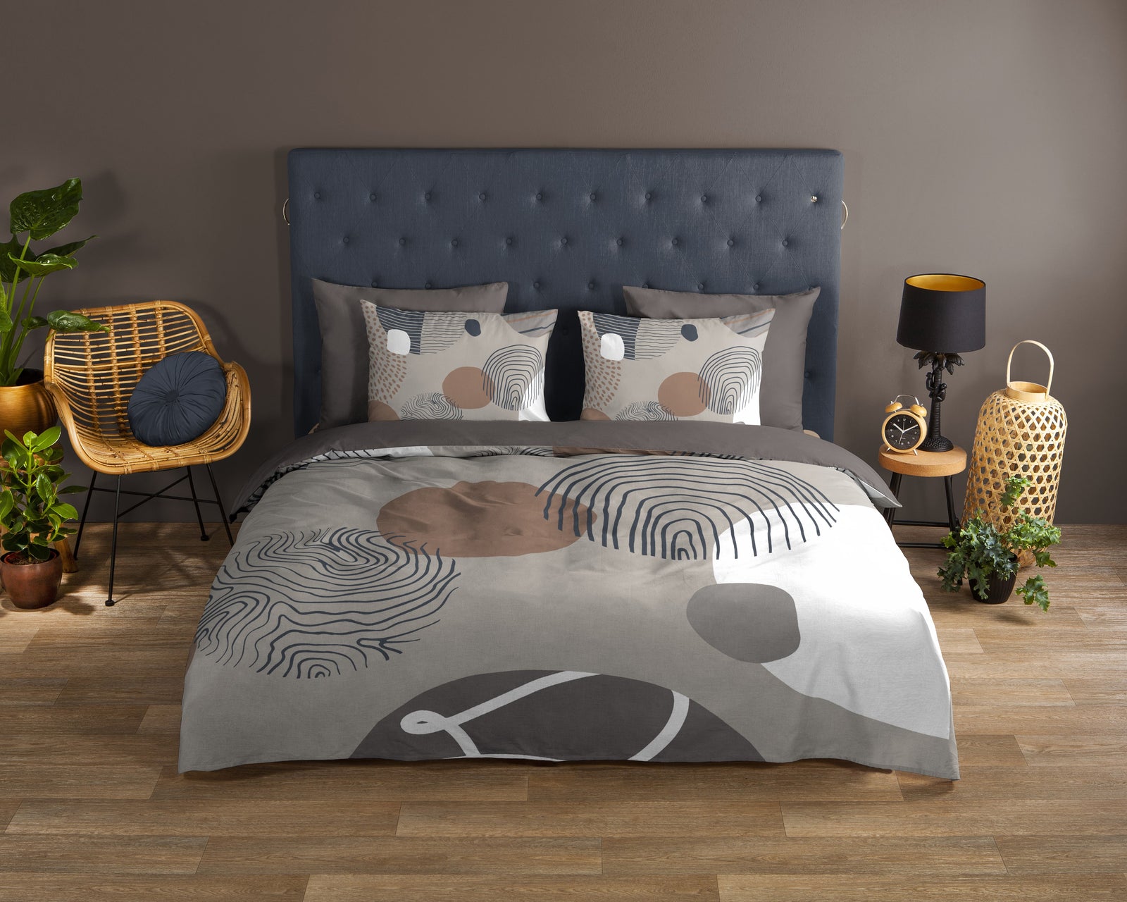 Good Morning - Housse de couette - Hendrik - Grey