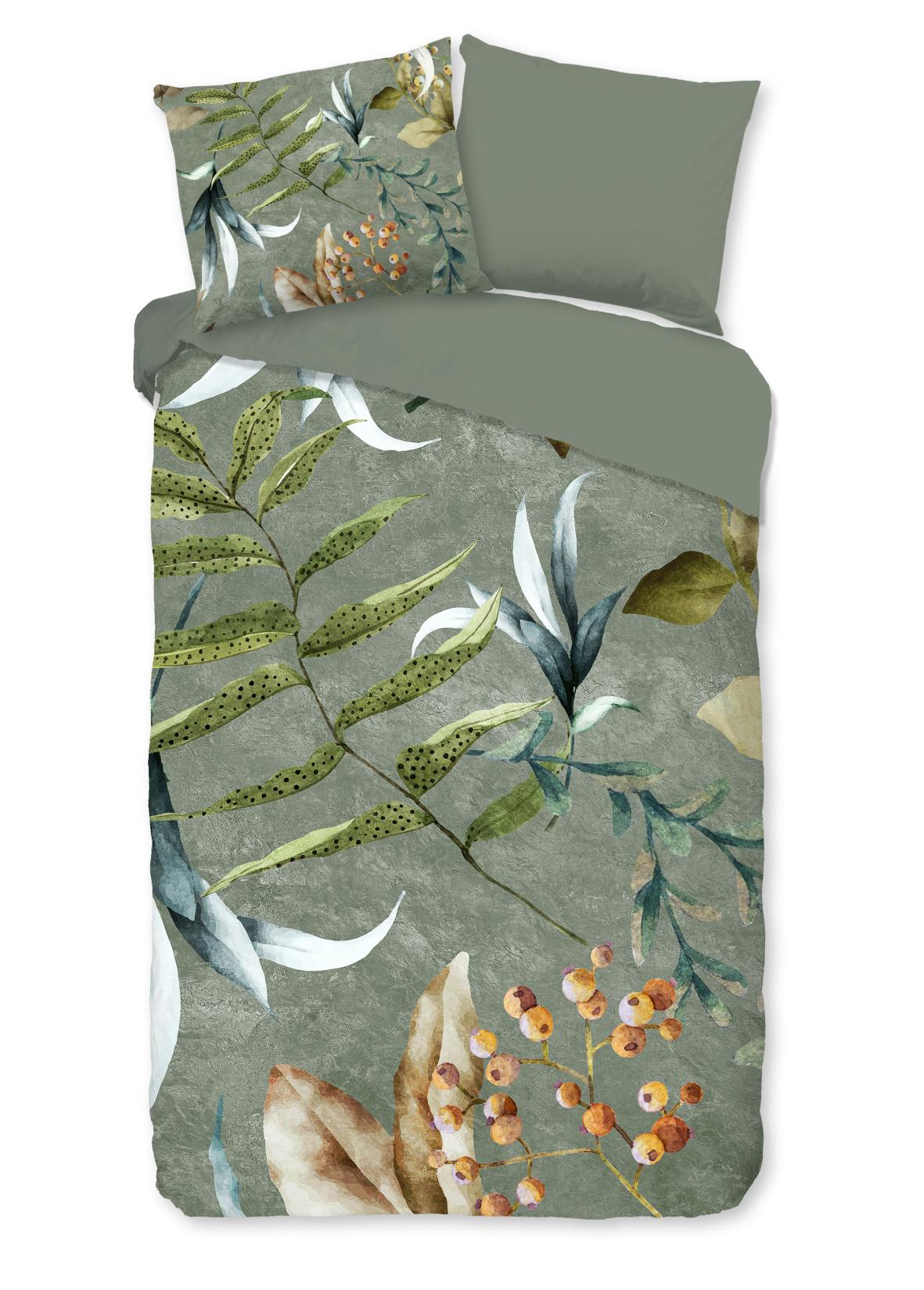 Good Morning - Housse De Couette - Janika - Olive Green