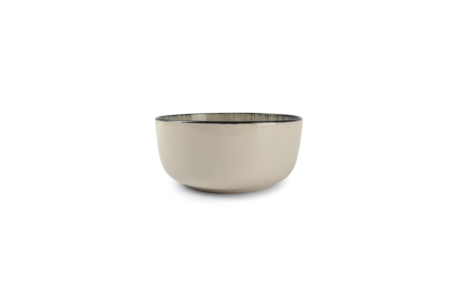 Ona - Bowl 14,5xH6,5cm black Gravel - set/2
