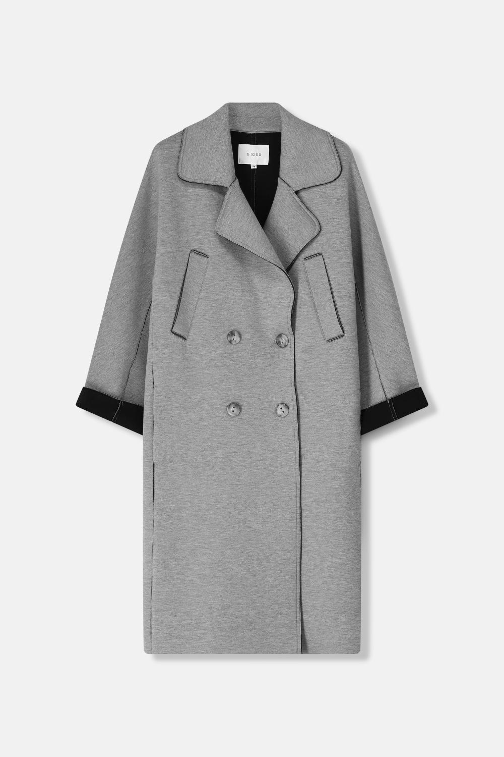 Mantel - Azia Tesuti 610 - Grijs