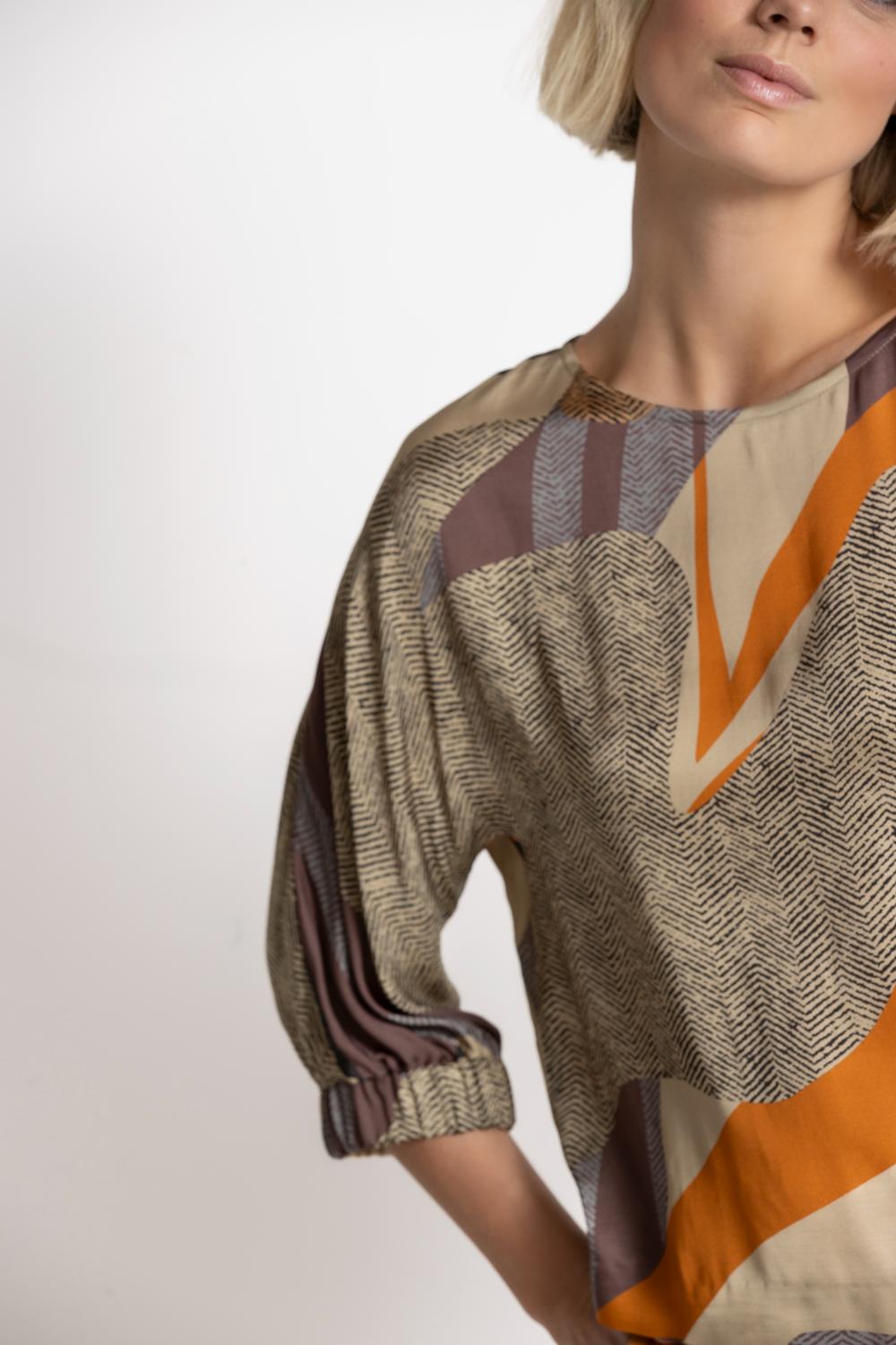 Blouse - Halifa Canela 650 - Citrouille