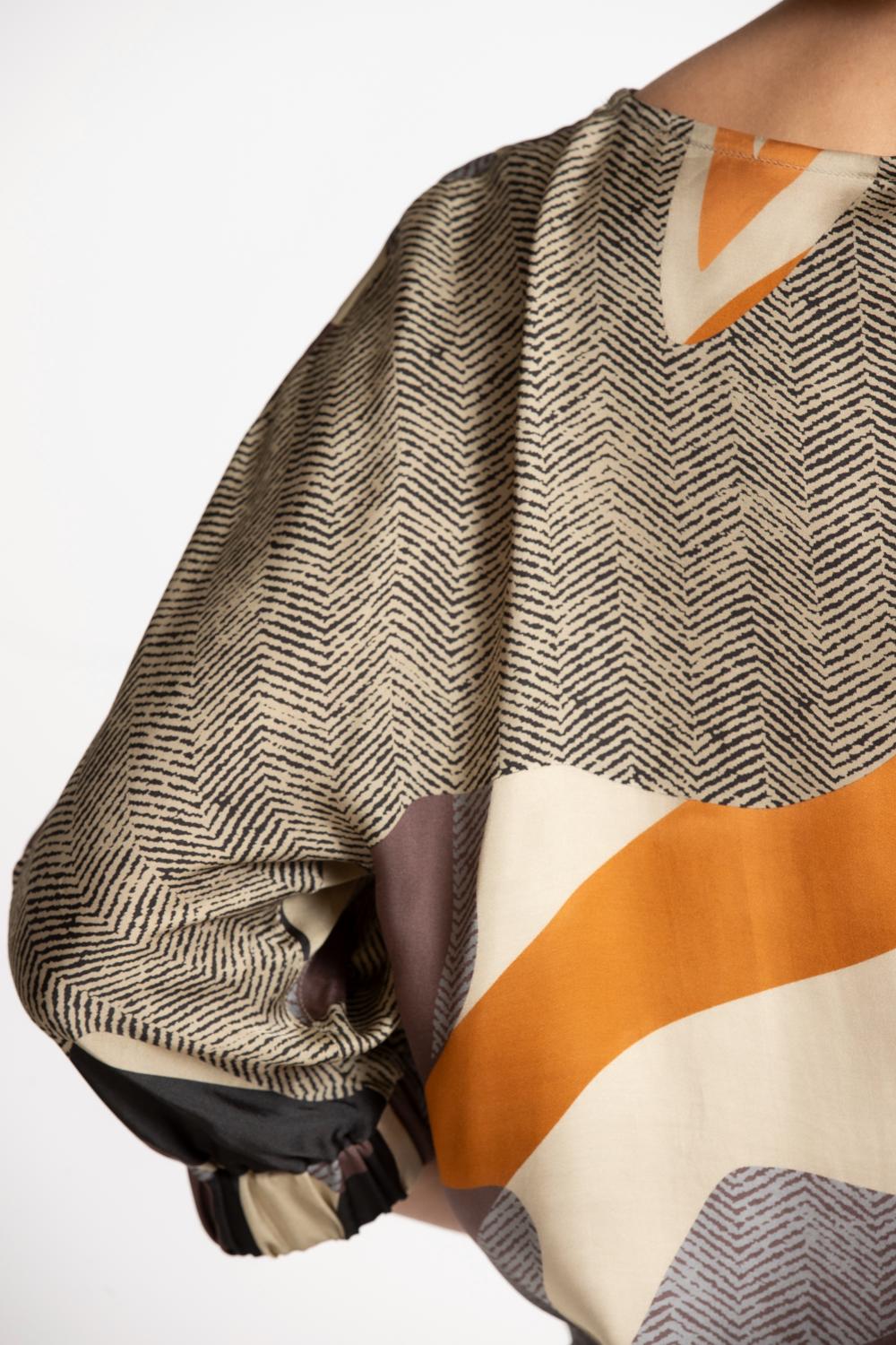 Blouse - Halifa Canela 650 - Pompoen