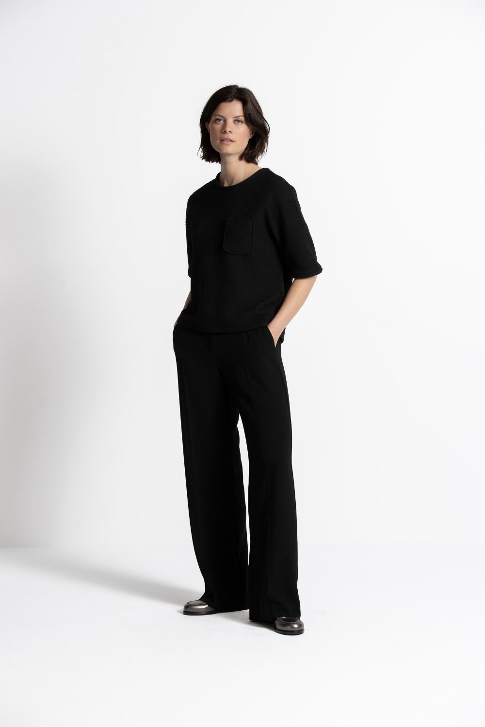 Blouse - Hendy Slit 626 - Noir