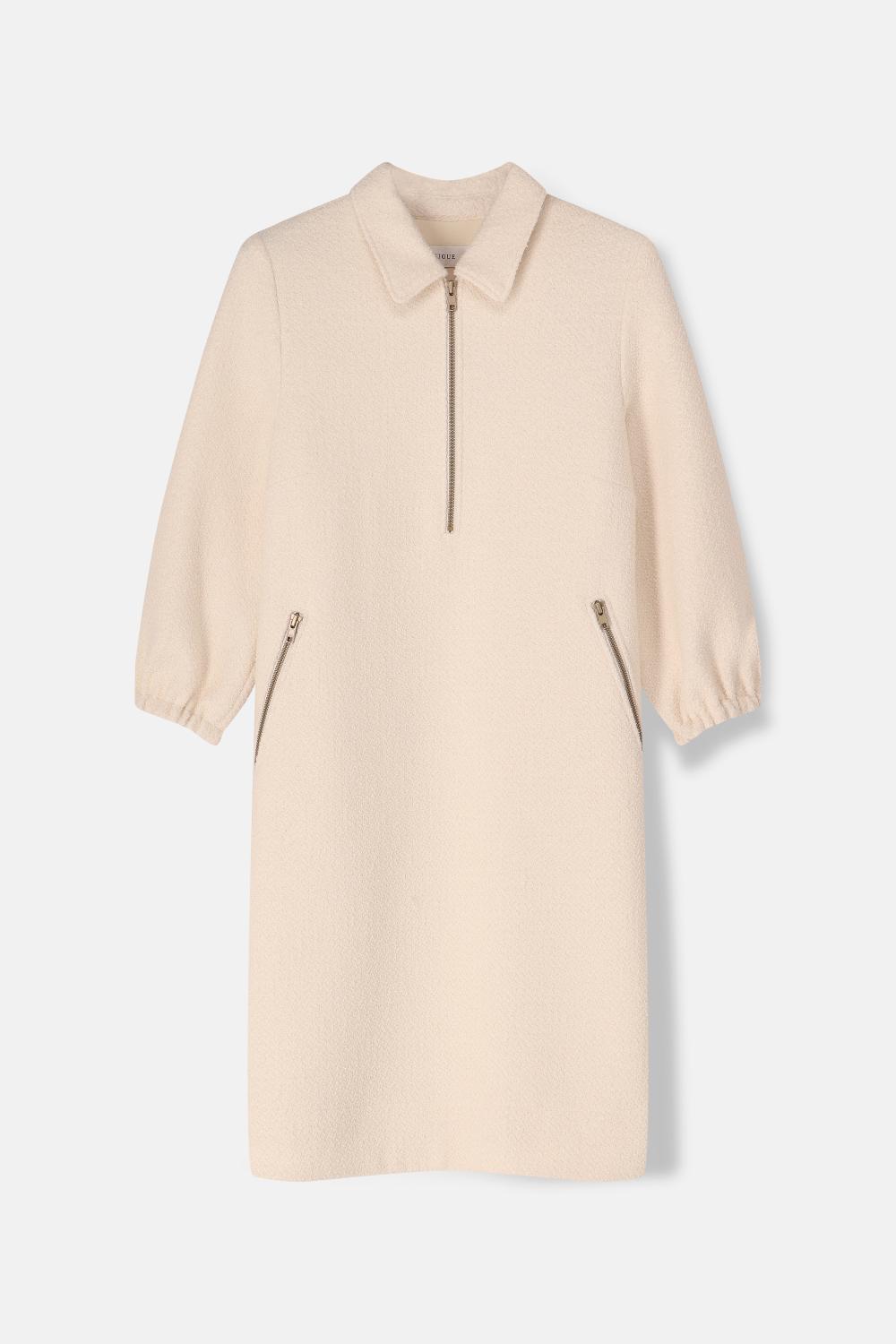 Jurk - Krizia Slit 626 - Ecru